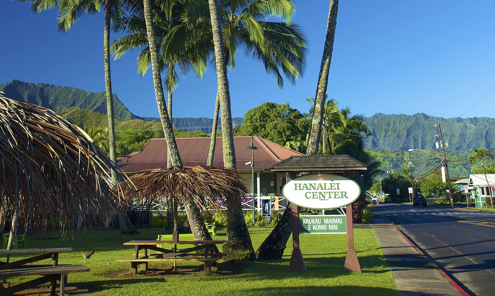 Hanalei Town Kauai Go Hawaii